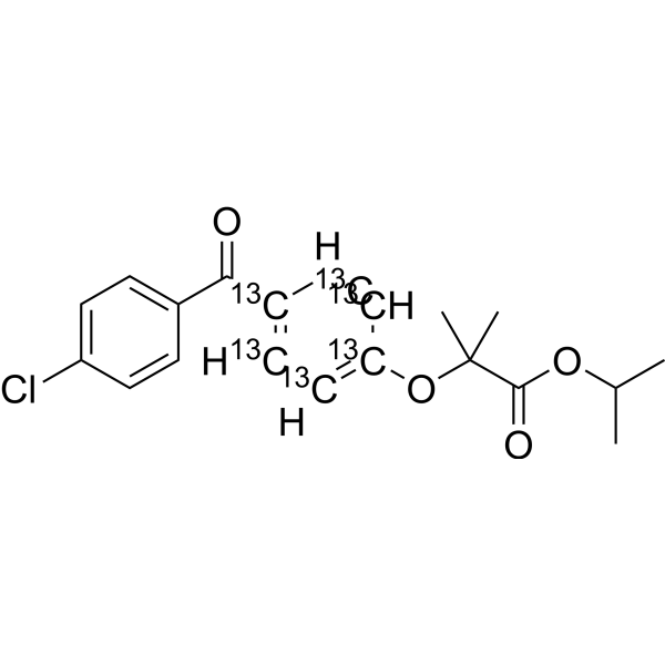 Fenofibrate-13C6 1261395-55-4
